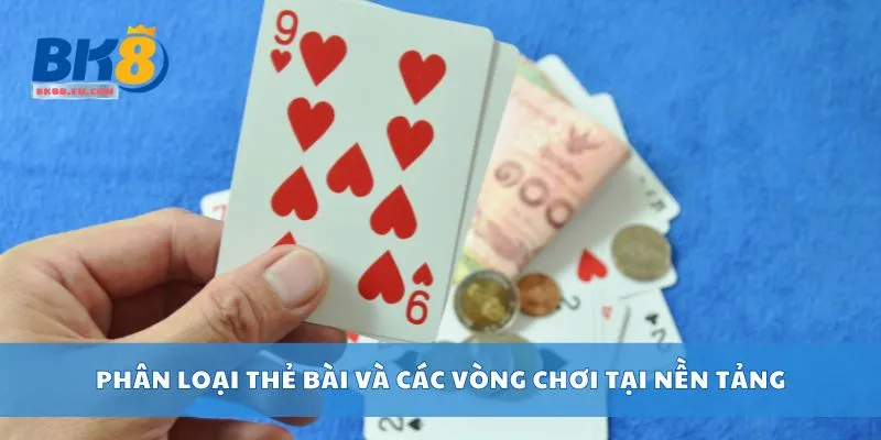 Phân loại thẻ bài và các vòng chơi tại nền tảng