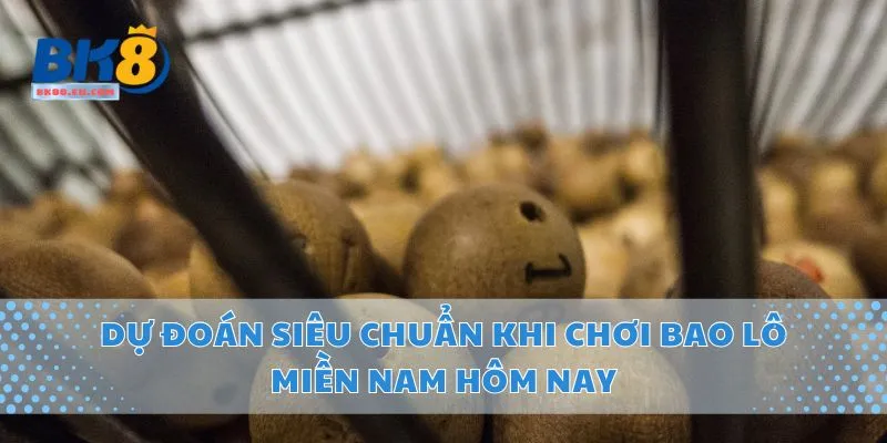 Dự Đoán Siêu Chuẩn Khi Chơi Bao Lô Miền Nam Hôm Nay